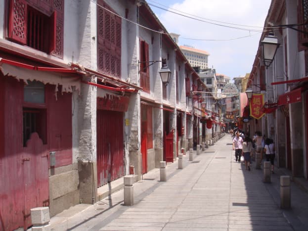 Old streets of Macau
