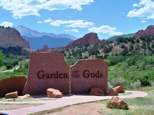 Garden of the Gods in Colorado Springs, Colorado