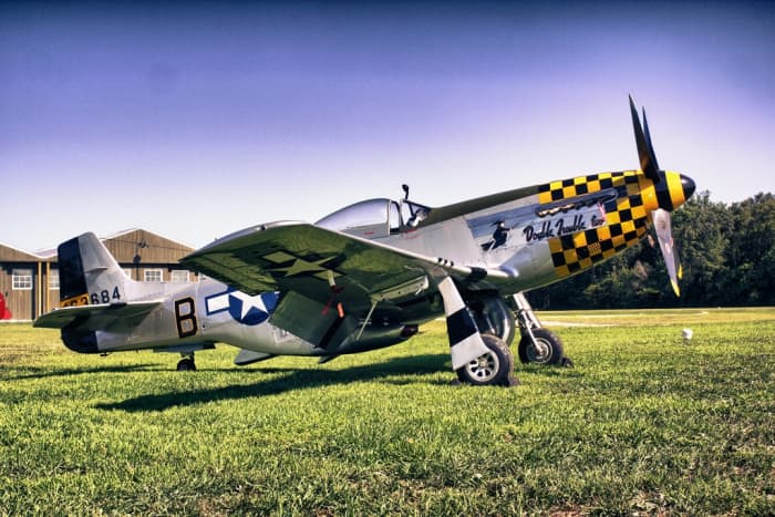 P-51D Mustang at the Military Aviation Museum in Virginia Beach, Virginia