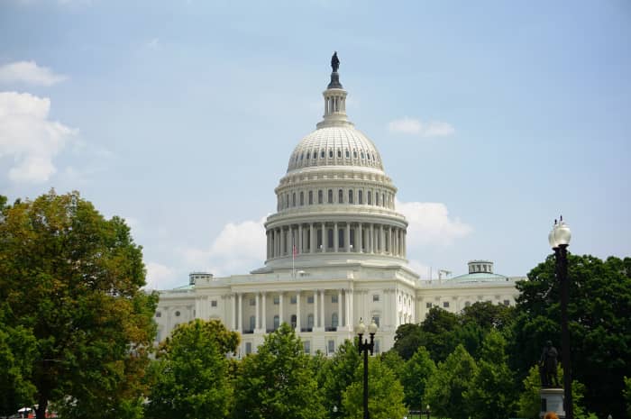 U.S. Capitol Building in Washington DC