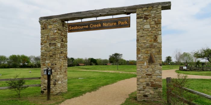 Seabourne Creek Nature Park Sign