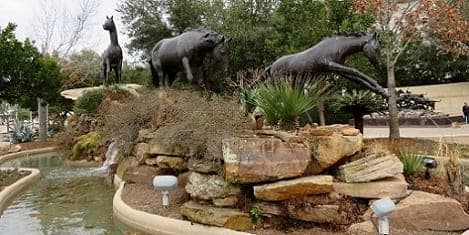 View of &quot;Wild and Free&quot; Sculpture