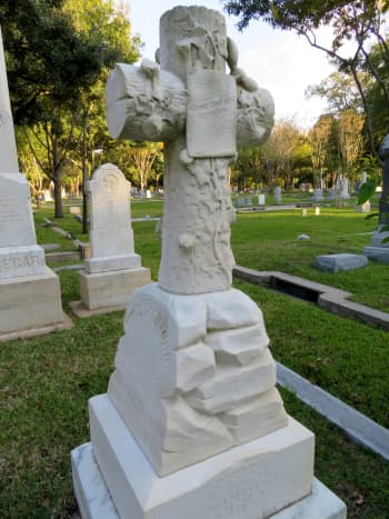 Fannie T. Caperton-Seegar Monument in Washington Cemetery