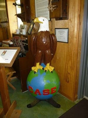 The Eagle called &ldquo;Old Abe&rdquo; was the J.I. Case Co. trademark for 104 years. 