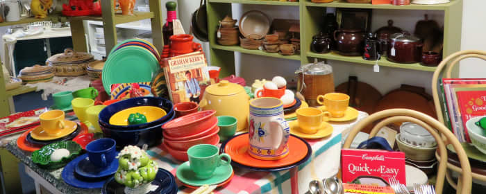 Can&rsquo;t you envision Joanna Gaines picking out some of these vintage dishes to stock a kitchen?