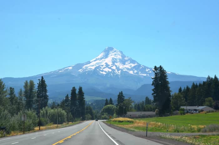 Mount Hood from the Mount Hood Scenic Byway