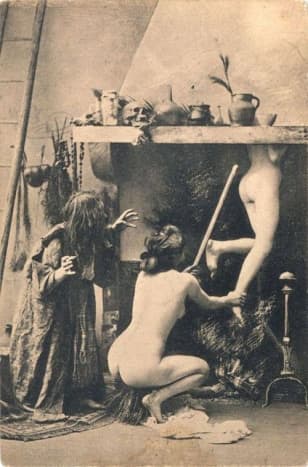 巴黎的女巫安息日(大约1900–10)