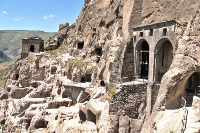 A Cave Monastery in Vardzia, Georgia
