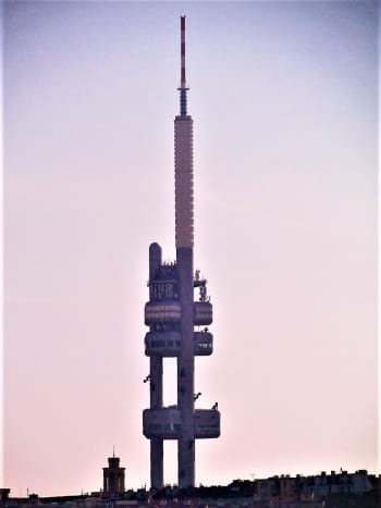 Zizkov Television Tower.