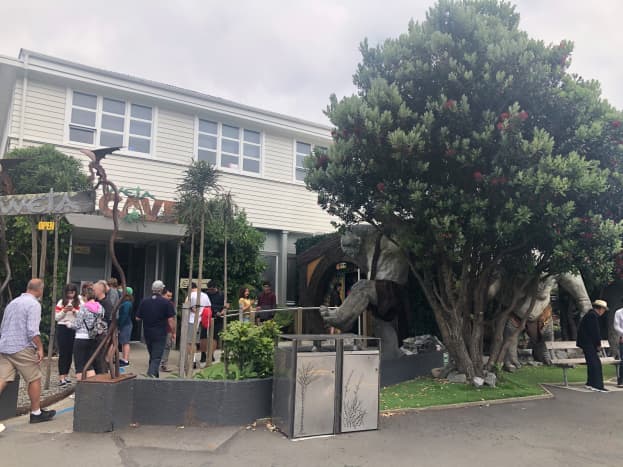 The Entrance to Weta Cave on Weka Street