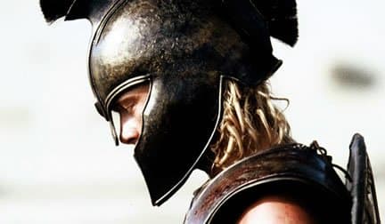 Achilles in full armor