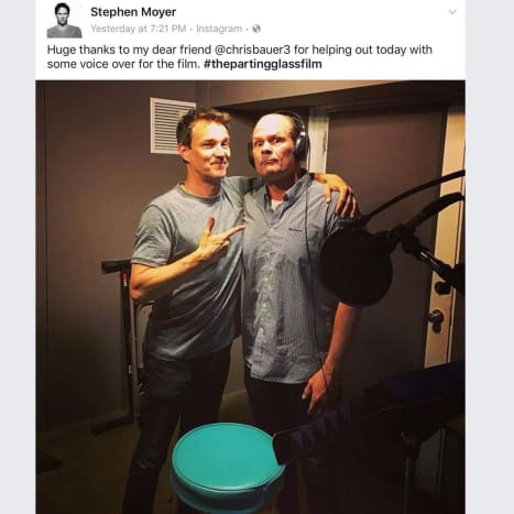 Stephen Moyer and Chris Bauer (Andy Bellefleur) worked together after the show's end!