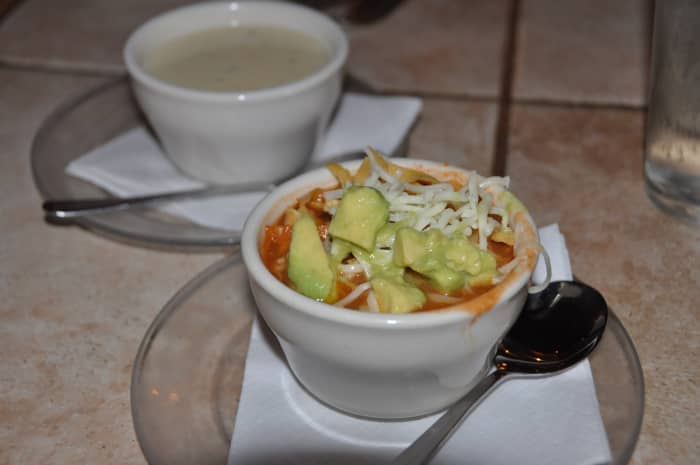 Chicken Tortilla Soup from the Huisache Grill