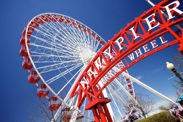 Centennial Wheel at Navy Pier in Chicago