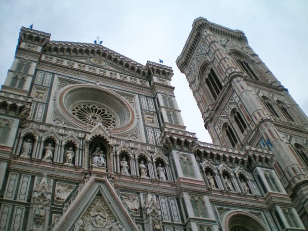 The Duomo, Florence, completed before Michelangelo's birth