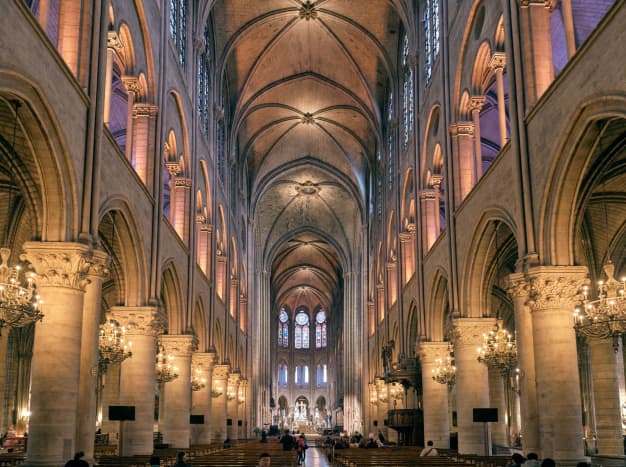 The real Notre Dame cathedral