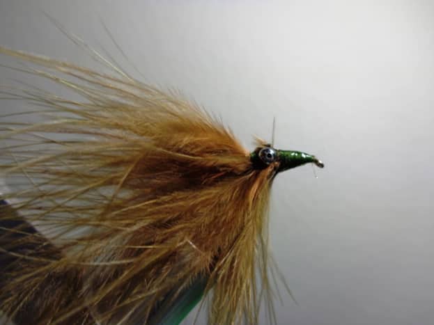 Completed Damsel Fly - hook bend down