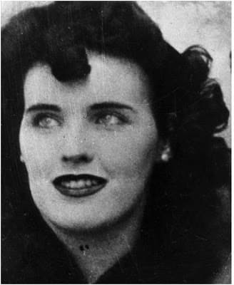 Beautiful Elizabeth Short became known as The Black Dahlia after her slaying. 