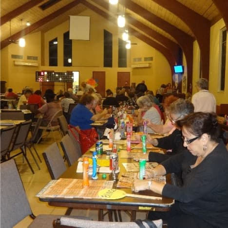 Many places of worship rely upon bingo as a fundraising option.