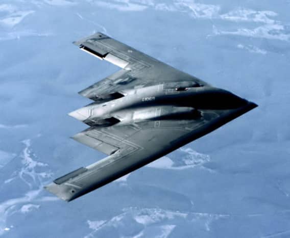 B2 Stealth Bomber military plane
