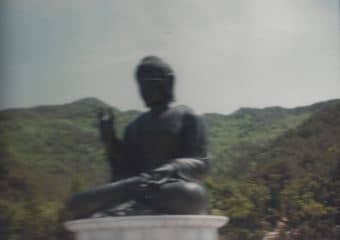 Korea's largest sitting Buddha.