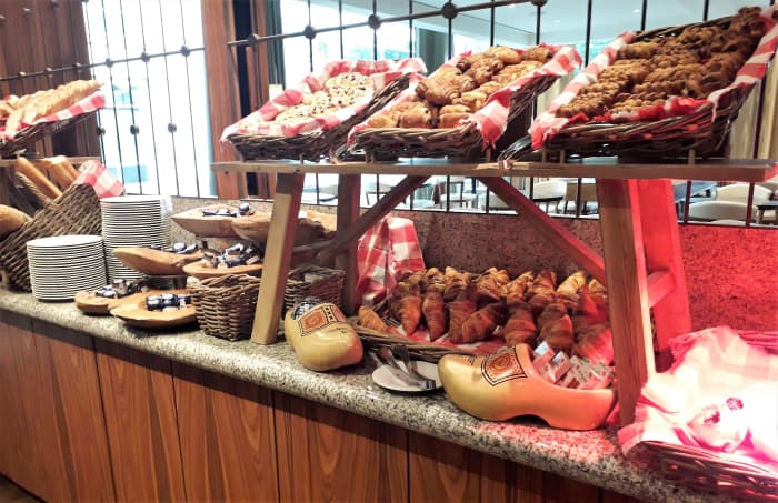 Bakery section, Hilton Amsterdam.