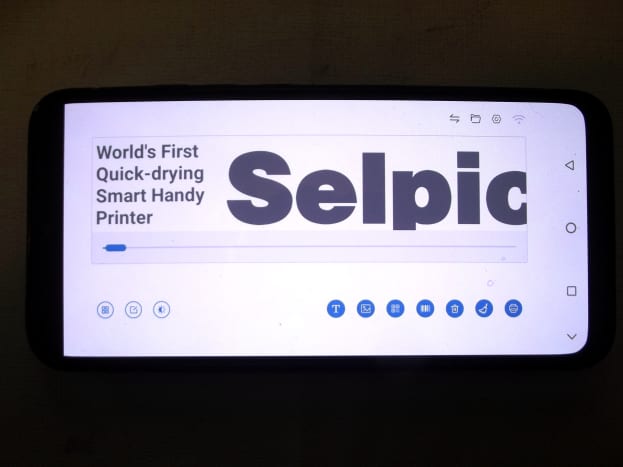 Review of the Selpic S1  Handheld Printer - 83