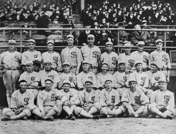 World Series scandal: The 1919 Chicago White Sox.