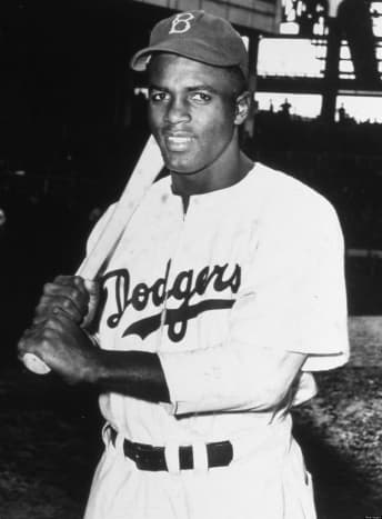 Time were changing: Jackie Robinson.