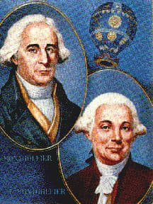 The Montgolfier brothers