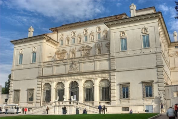 Exterior of Villa Borghese
