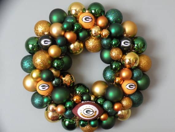 Green Bay Packers Wreath