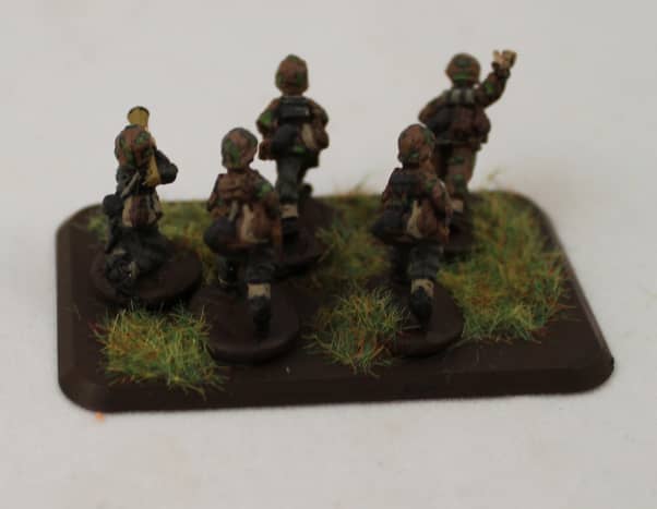 Camouflage is a nice touch, but are you ready to paint it on a figure that's just 15mm tall?