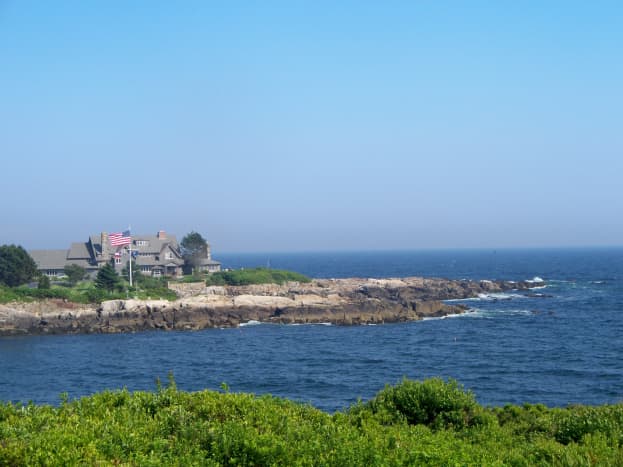President George H.W. Bush's vacation home in Kennebunkport, Maine