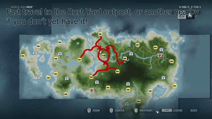 far cry 3 outpost location