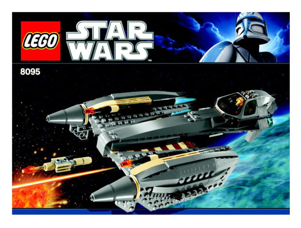 LEGO Star Wars General Grievous Starfighter 8095 Box