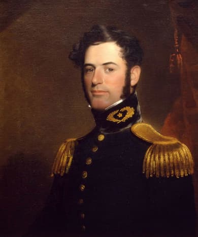 Lee at age 31 in 1838 as a Lieutenant of Engineers in the United States Army. 