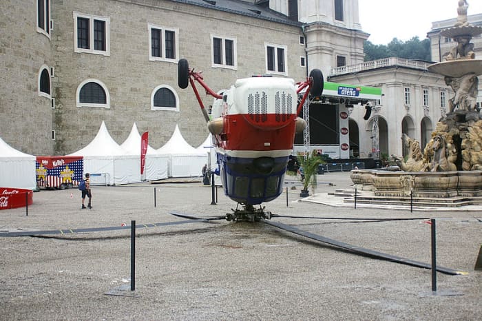 A Public Art Installation in Salzburg, Austria, 2006