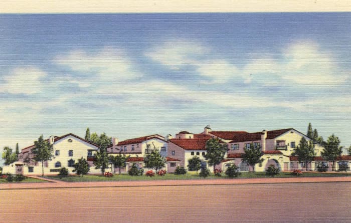 La Posada Hotel, Winslow Arizona.  Designed by Mary Jane Coulter for Fred Harvey.