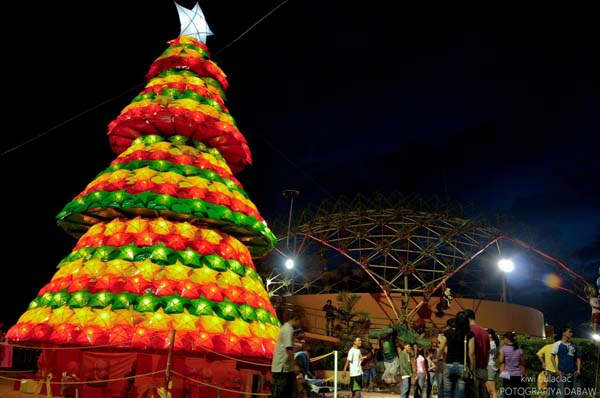People's Park, Davao City during Christmas