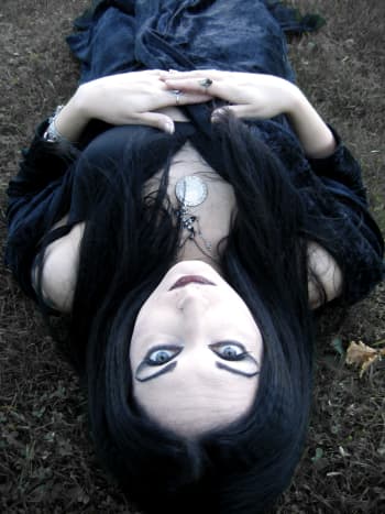 Sexy Dark Gothic Model