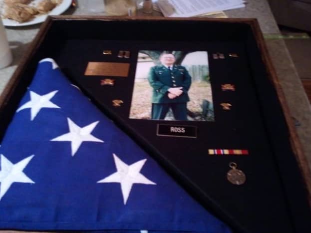 My brother-in-law's military memories preserved.