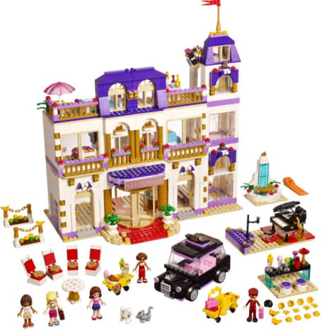 Heartlake Grand Hotel (41101)  Released 2015.  1,552 pieces.