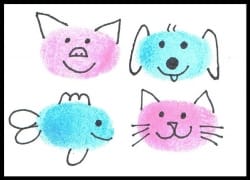 Easy and Fun Thumbprint Art Ideas for Kids - FeltMagnet