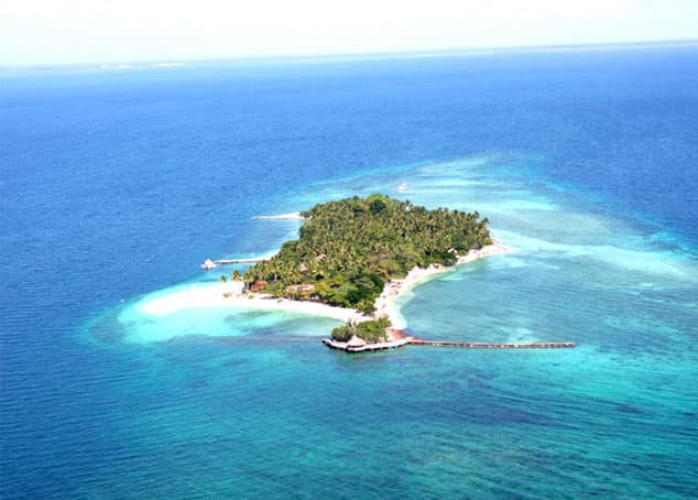 Top view of Buenavista Island Resort