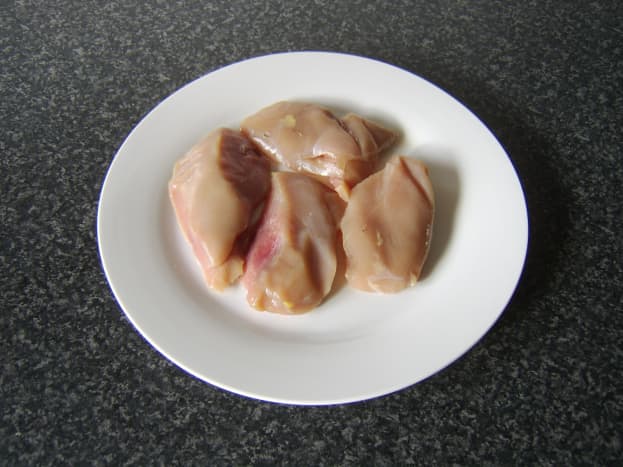 Skinless partridge breast fillets