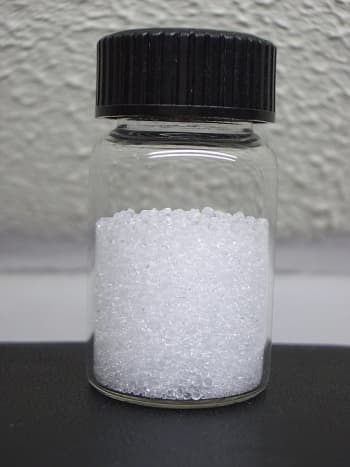 small crystals of potash alum