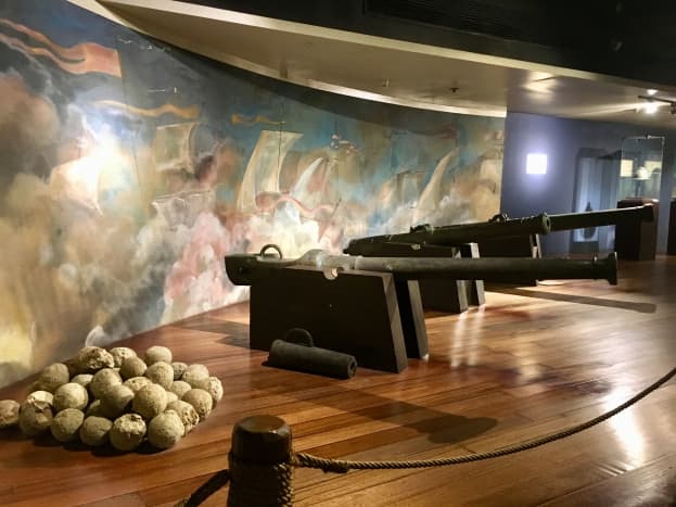 Pieces displayed at The San Diego: 500 Years of Maritime Trade