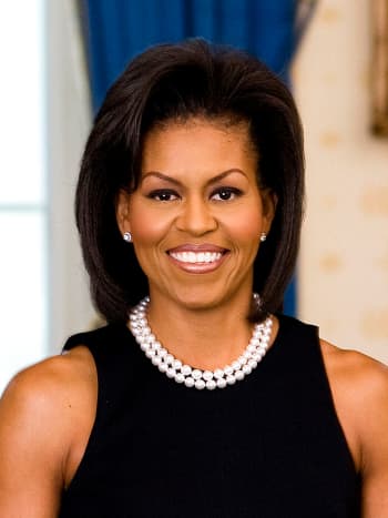 First Lady Michelle Obama on February 18, 2009.