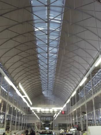 Prince Albert's Prefabricated Metal Roof from the great exhibition